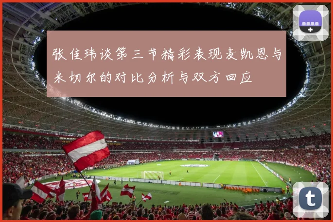 张佳玮谈第三节精彩表现麦凯恩与米切尔的对比分析与双方回应